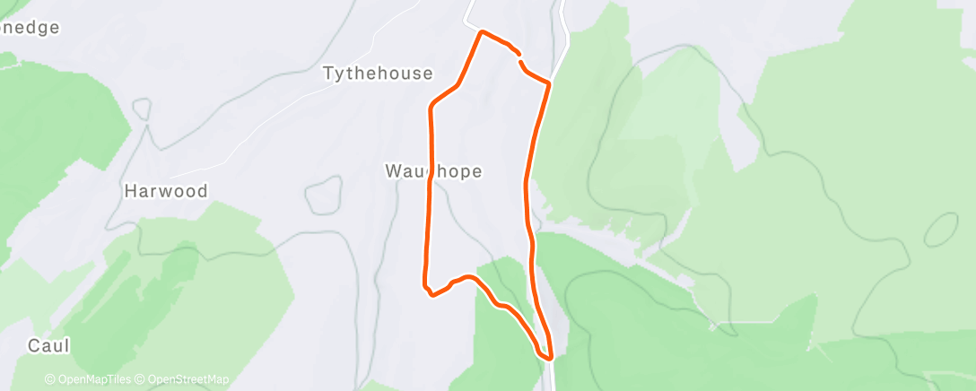 Peta aktivitas, Morning Run