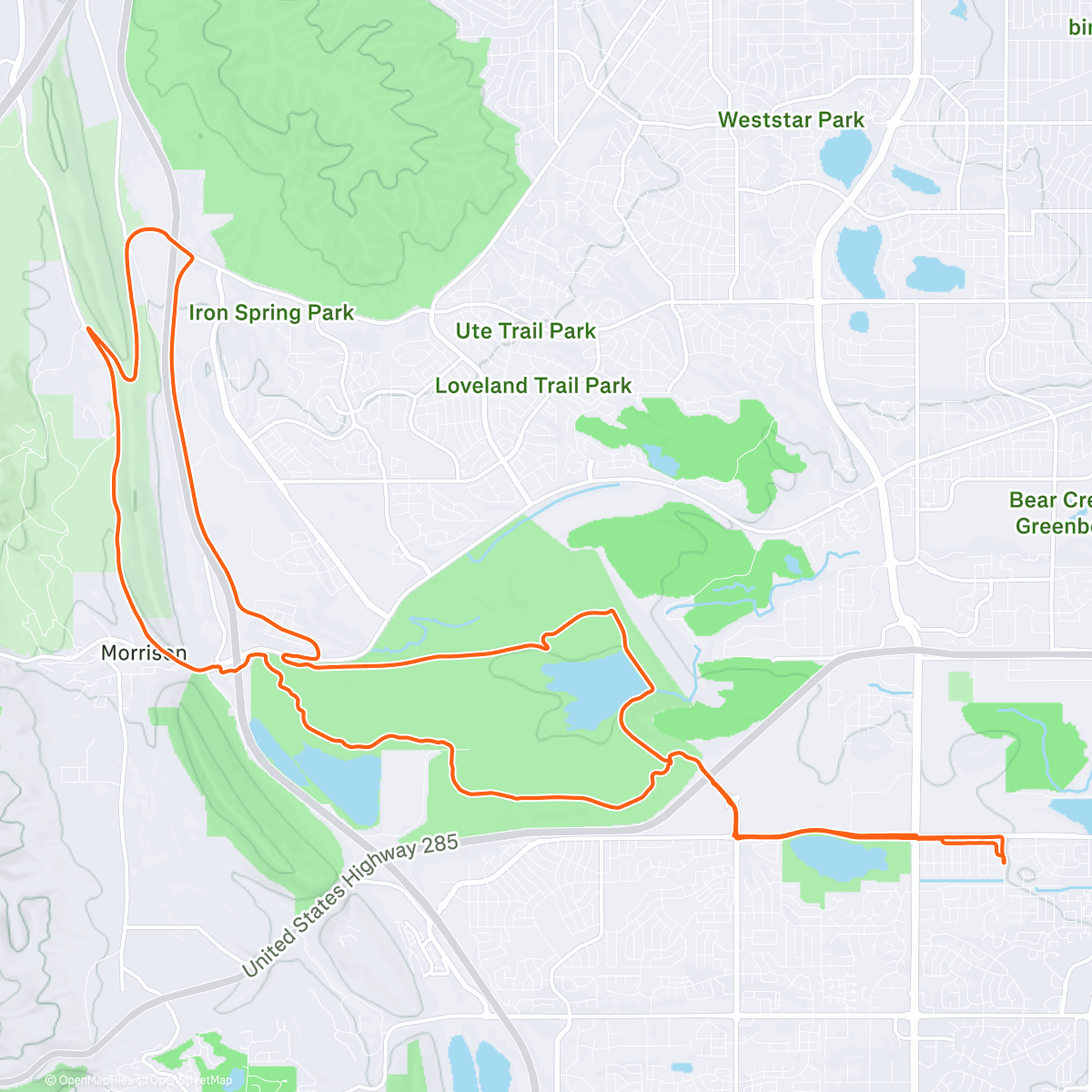 Map of the activity, 2nd Day of Christmas
