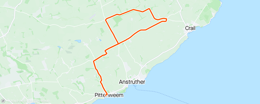 Map of the activity, Road work ride!