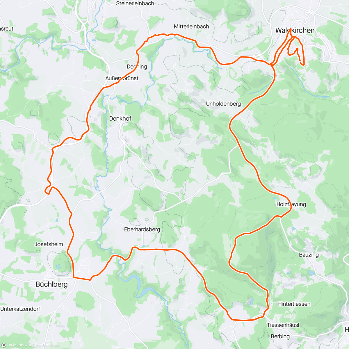 Map of the activity, Weekendfeeling ☀️