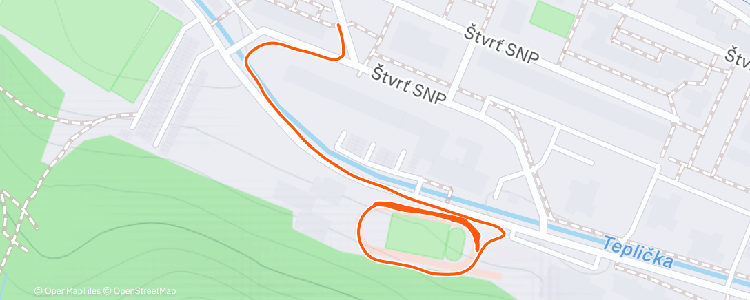 Map of the activity, WU