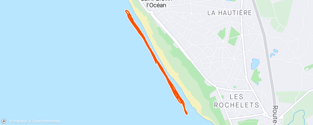 Map of the activity, Char à voile