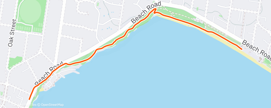 Карта физической активности (Morning Run)