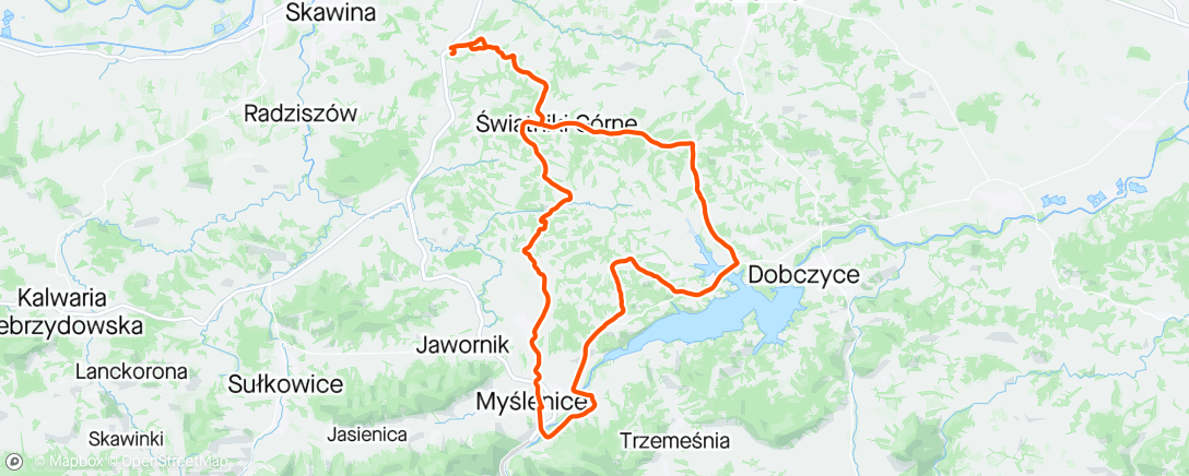 Map of the activity, Afternoon Ride🤬🥶