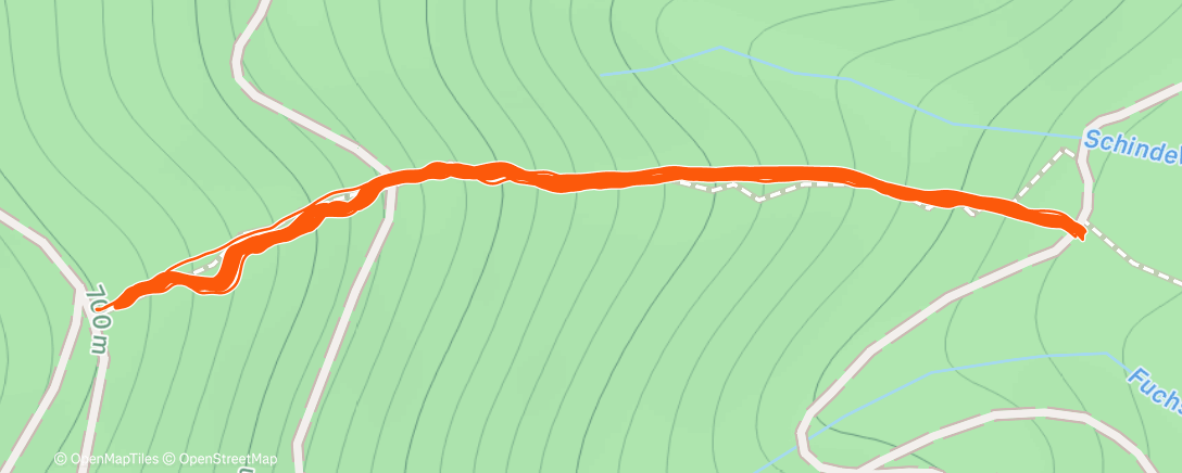 Map of the activity, Séance muscu concentrique/excentrique