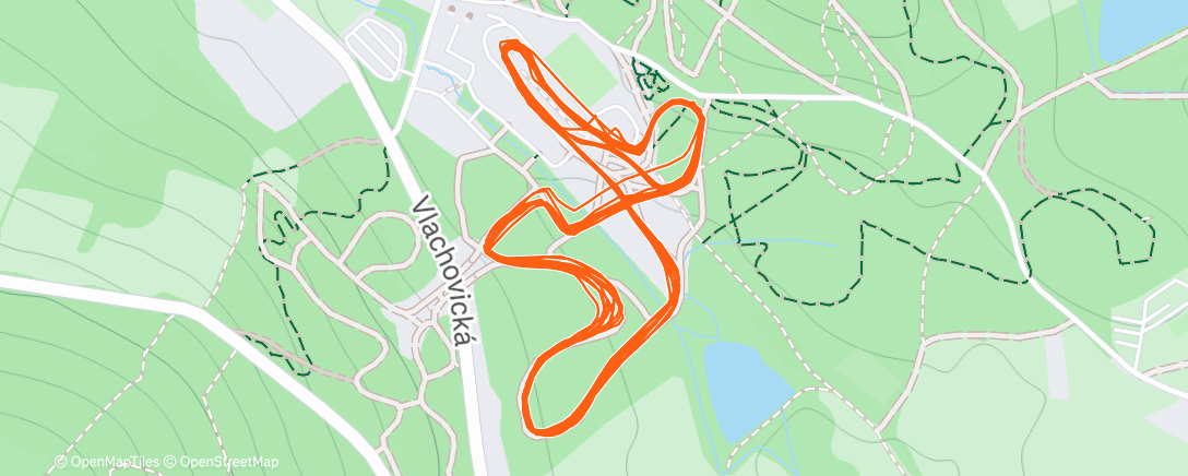 Map of the activity, NMnM Aréna