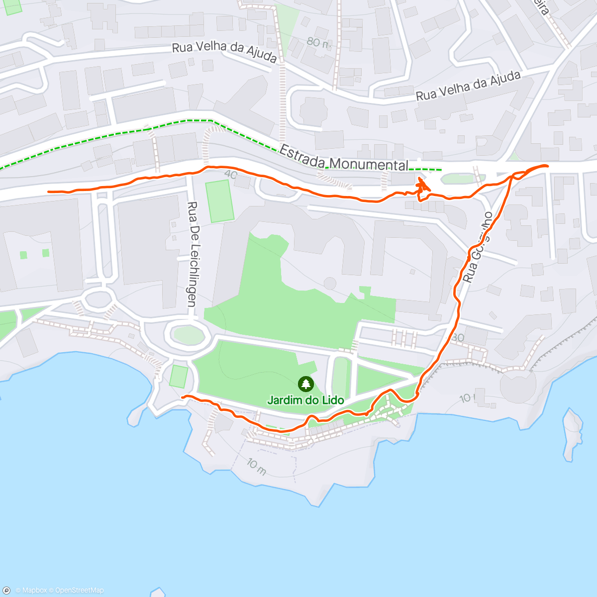 Map of the activity, Funchal hôtel