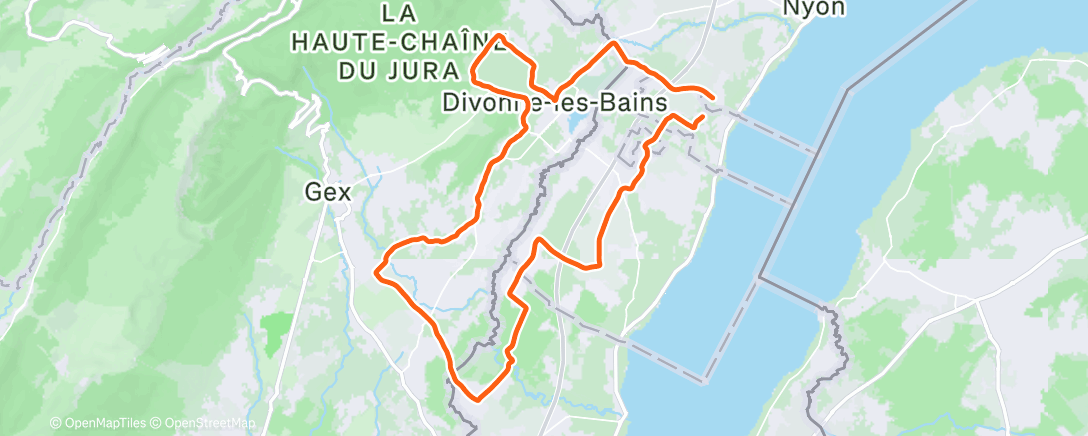 Carte de l'activité Pas un temps à mettre un cycliste dehors 🥶