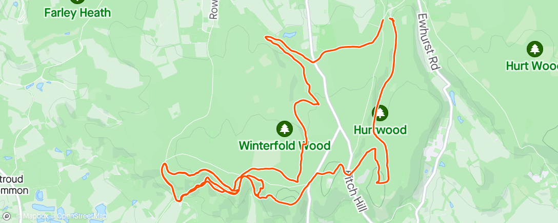 Map of the activity, Magical Winterfold albeit a tad muddy