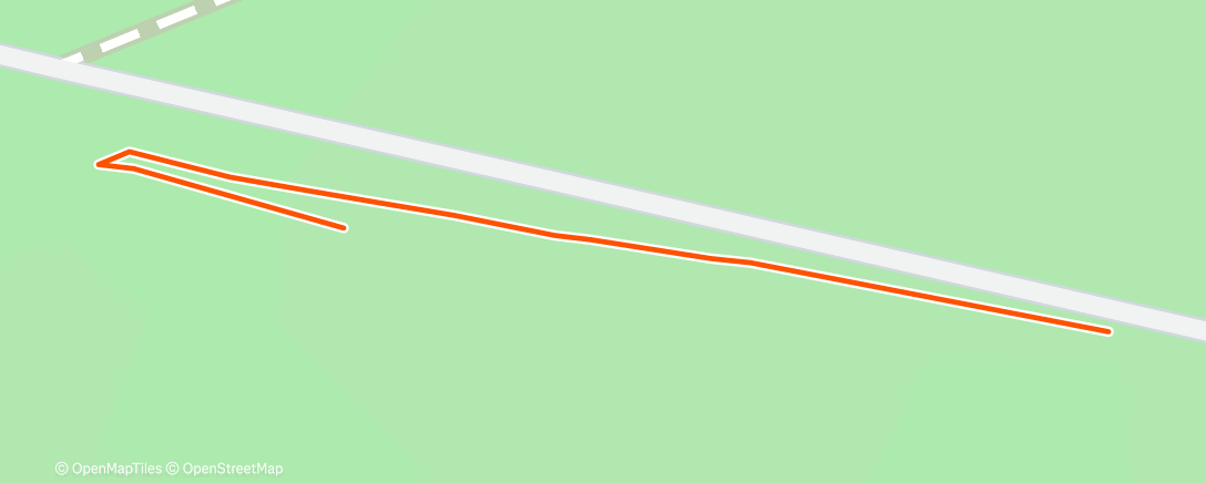 Map of the activity, Morning Walk