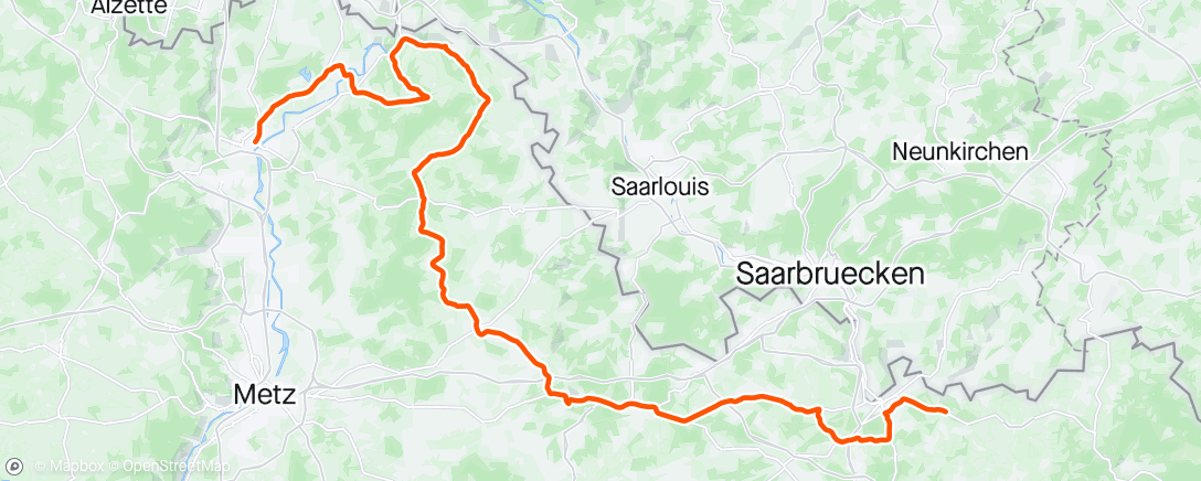 Kaart van de activiteit “Tour de Moselle Étape 4”