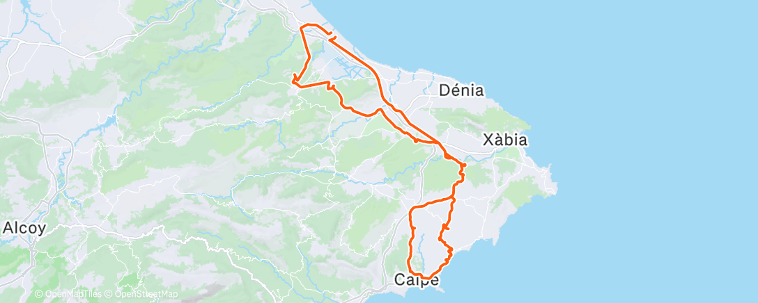 Map of the activity, Not a belgian storm