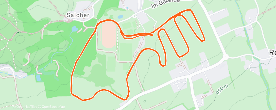 Map of the activity, 🇮🇹#5…relax day 🙂