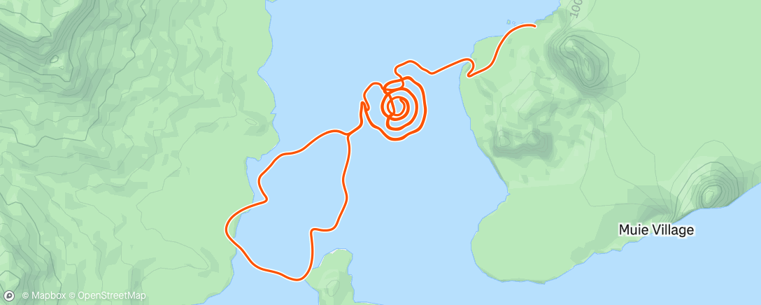 Map of the activity, Zwift - Group Ride: Short | Stage 5 | Tour of Watopia Ride on Loopin Lava in Watopia