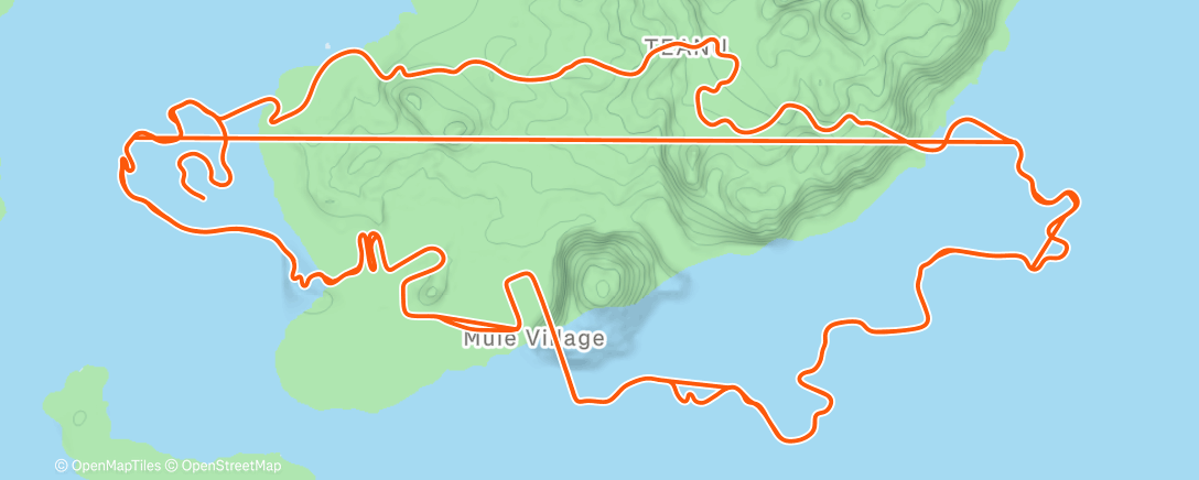 Map of the activity, Eupnea