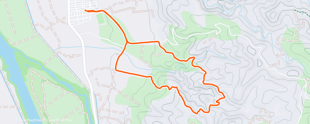 Map of the activity, Ruteta en los peques de casa. 🤪🤪