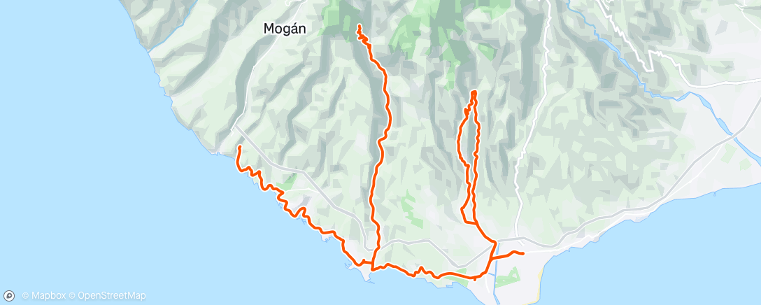 Mapa de la actividad (Pedalata mattutina)