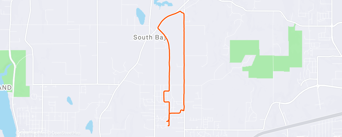 Карта физической активности (Sunday 5er)