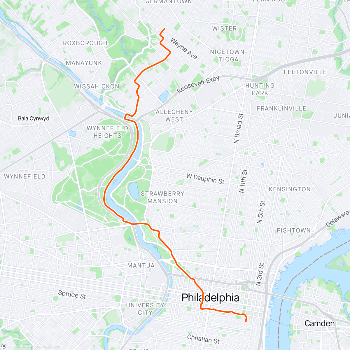 Map of the activity, Nothing like a commute rendezvous to warm my cold, dead, empty, black heart
