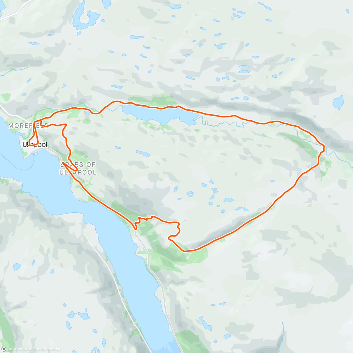 Карта физической активности (Ullaplungeloop)