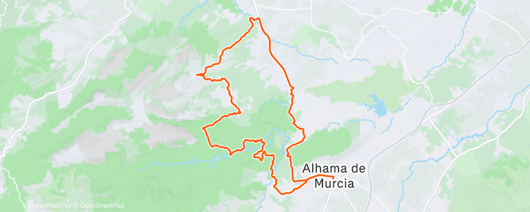 Карта физической активности (III Ruta Inocentes MTB)