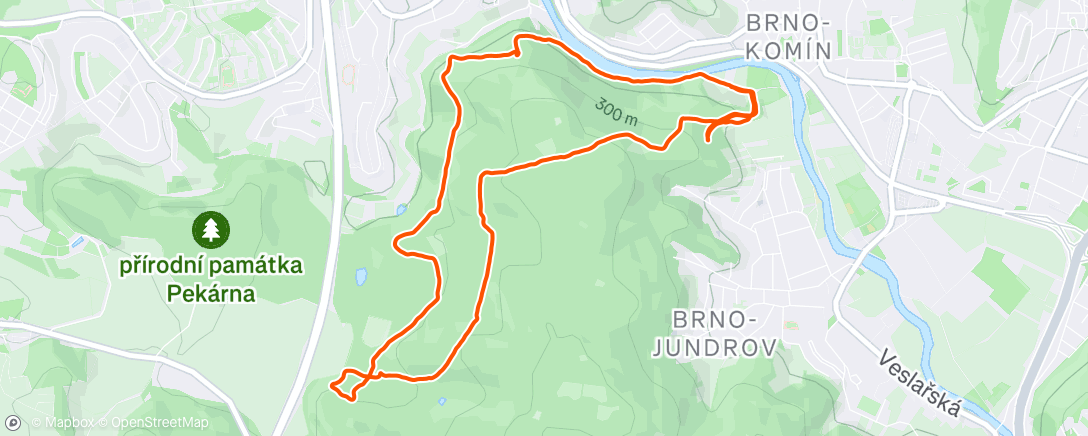 Map of the activity, Mapové kopce🔦