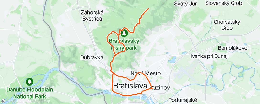 Map of the activity, #20 Biely kríž pre radosť