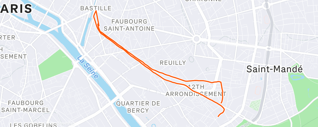 Map of the activity, 😊