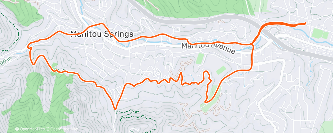 Map of the activity, Many burps