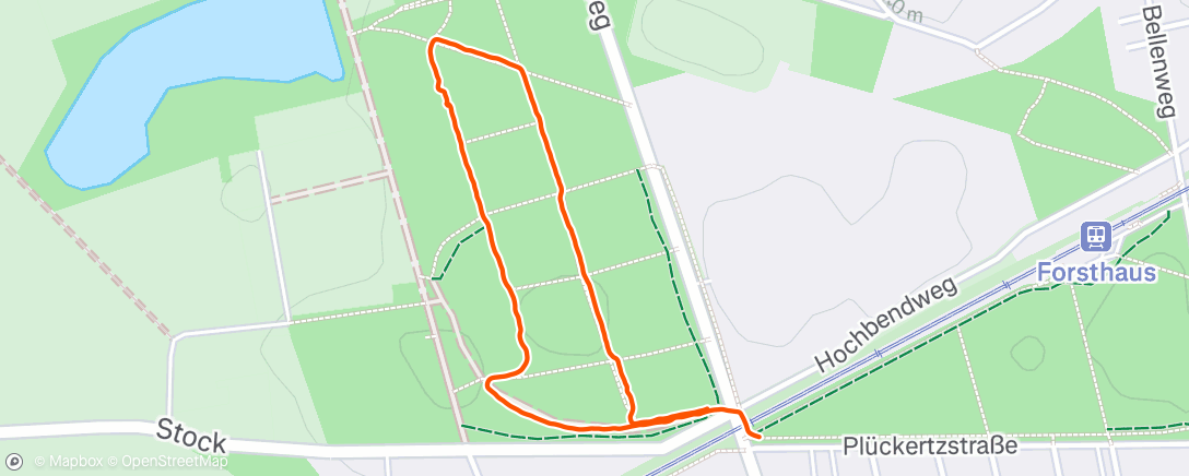 Map of the activity, Hunderunde