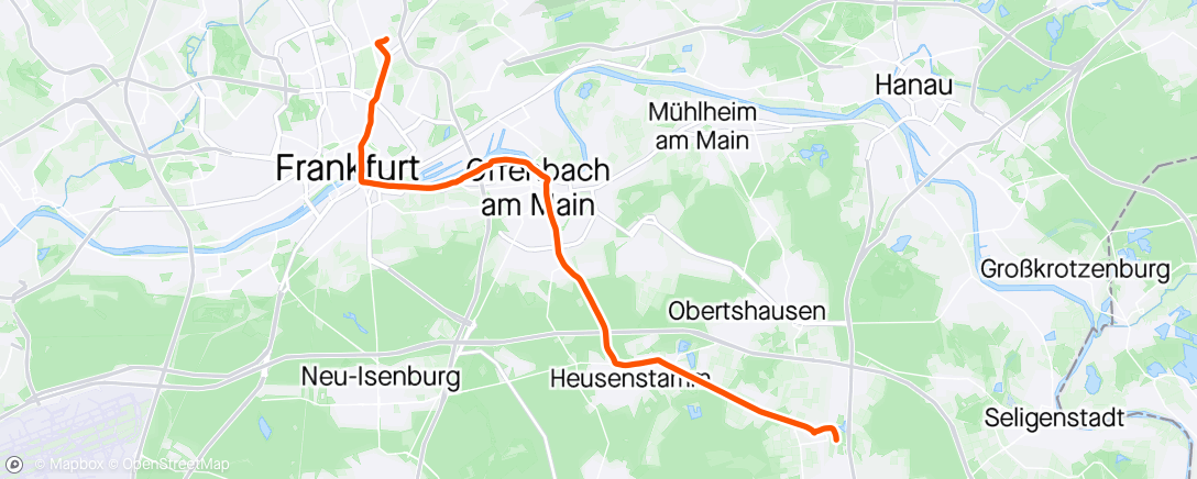 Mapa da atividade, Zurück
