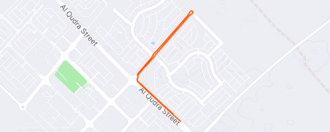 Map of the activity, Been a while since I found that gear off the bike.