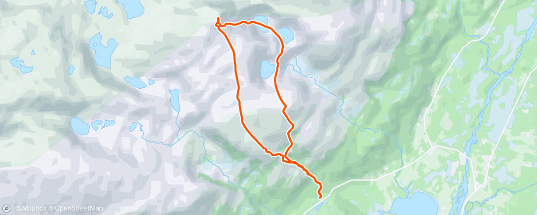 Map of the activity, Kvalhornet -> Leiråga -> P618