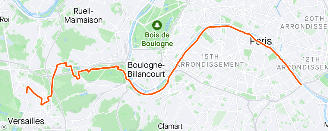 Map of the activity, Pot de départ de Céline - reco pour demain matin