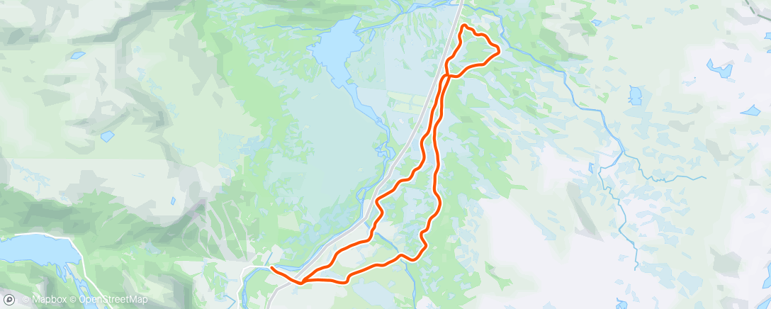 Map of the activity, Lundane og Lislefjødd