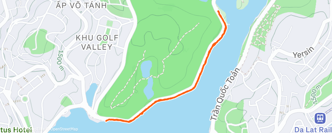 Карта физической активности (Evening Walk)