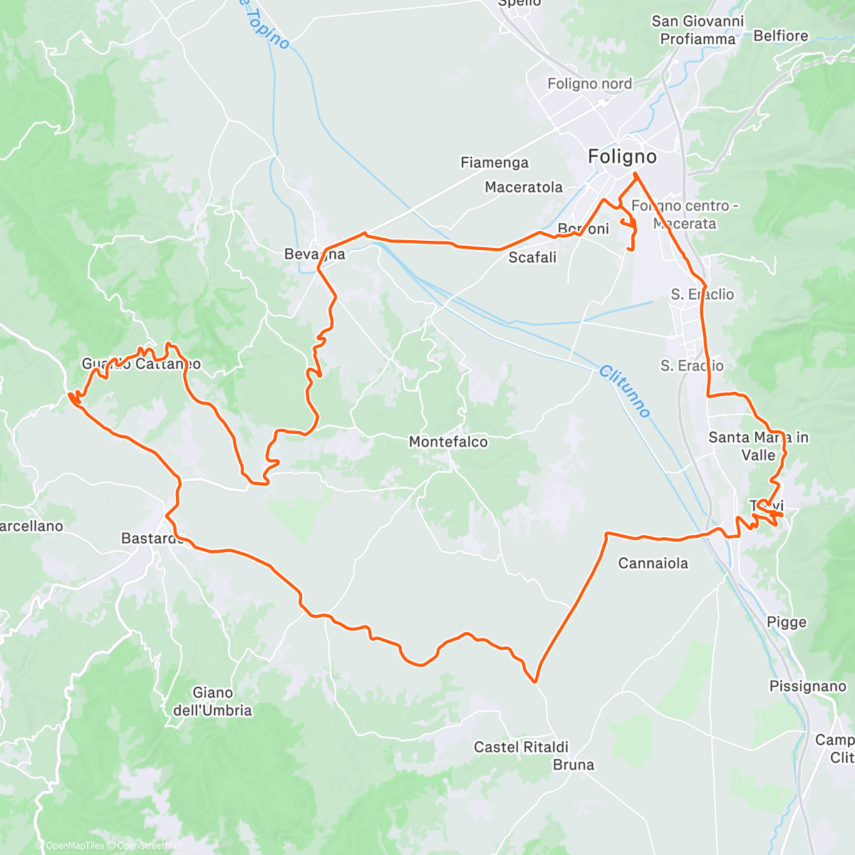 Map of the activity, Asperella ☀️