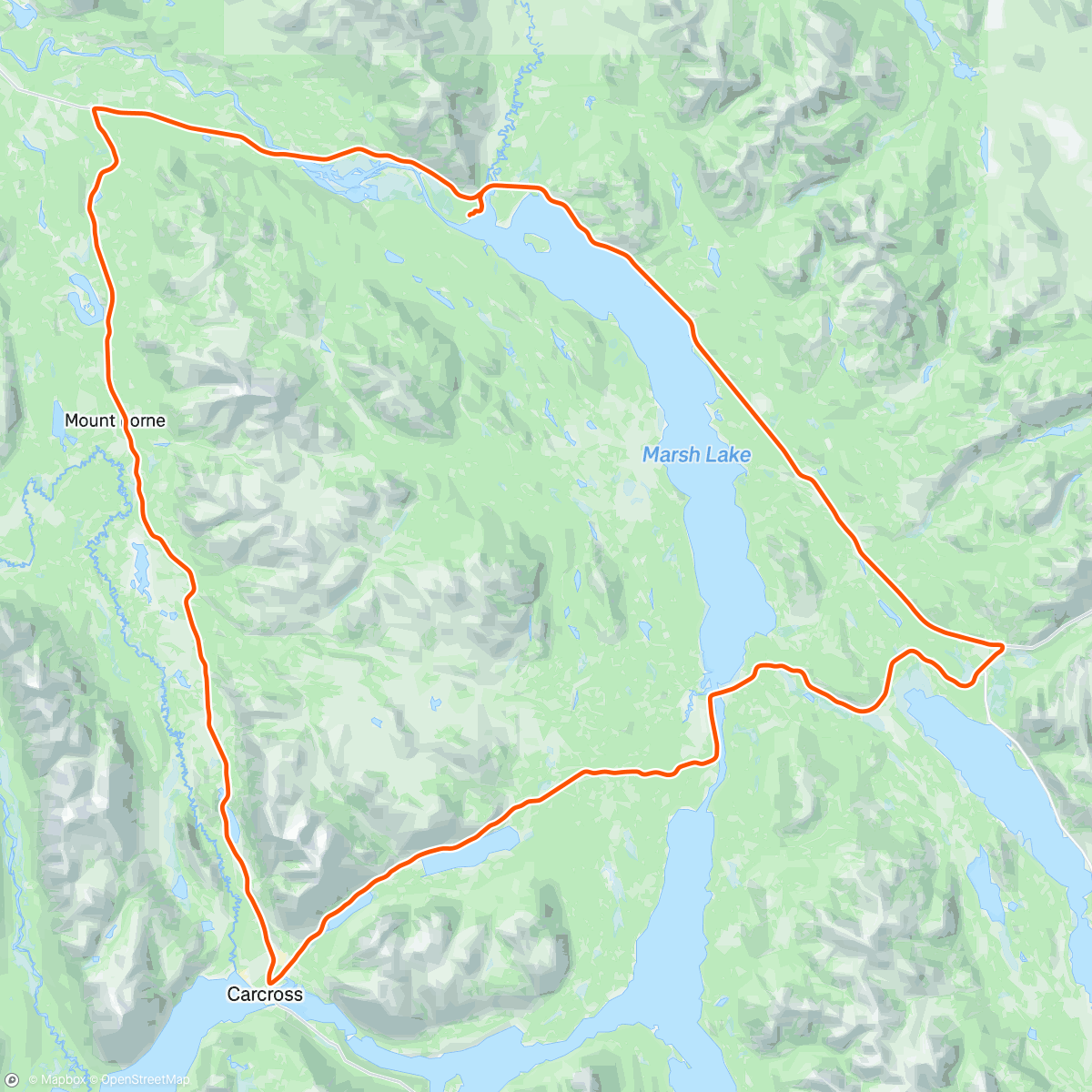 Map of the activity, Grande Fondue