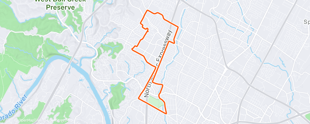 Map of the activity, Lunch Ride