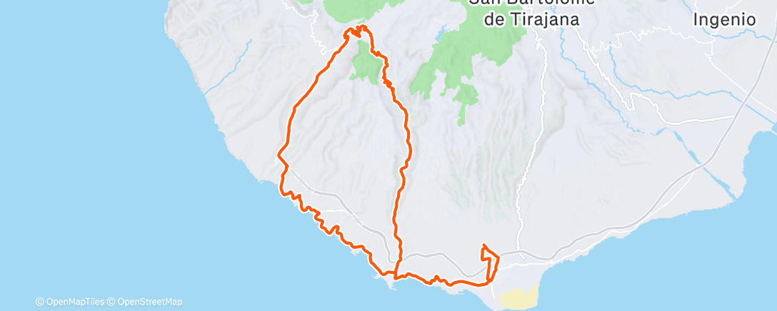 Map of the activity, Morning Ride