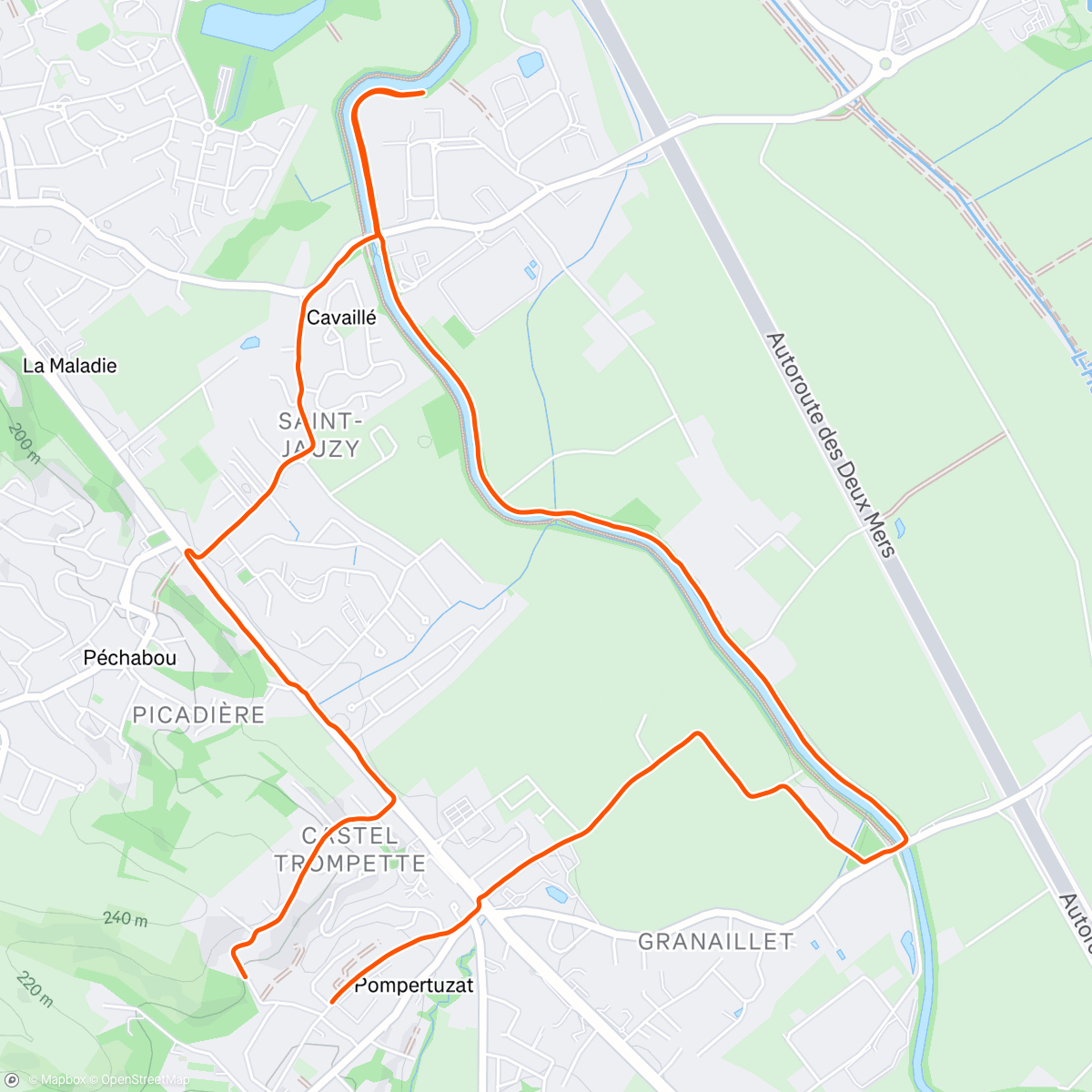 Map of the activity, En attendant ce soir 🔥