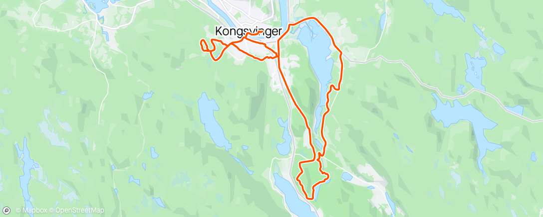 Map of the activity, Rolig