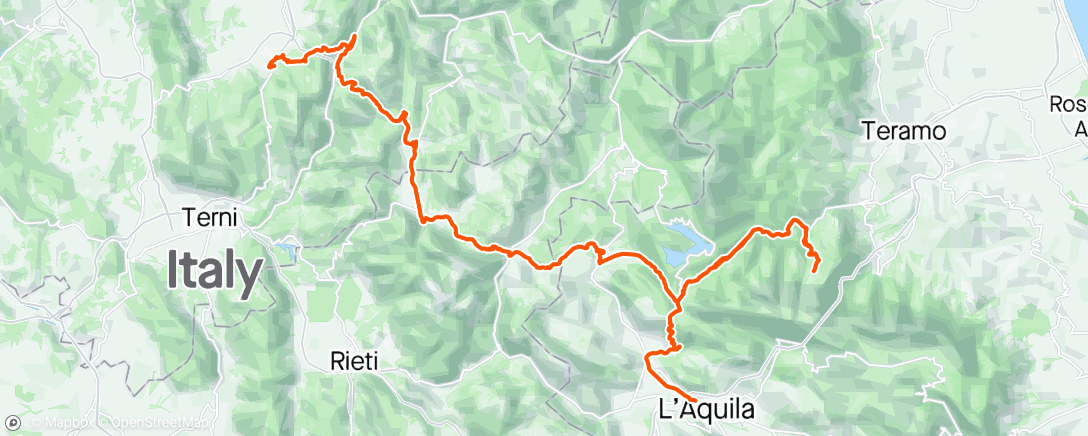 Map of the activity, Étape 8 + Trans° (50%) ⛰️