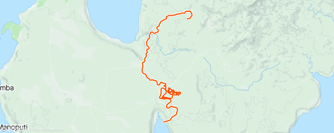 Mapa de la actividad, Zwift - 02. Endurance Escalator on The Muckle Yin in Makuri Islands