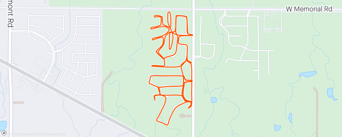 Map of the activity, Get outside