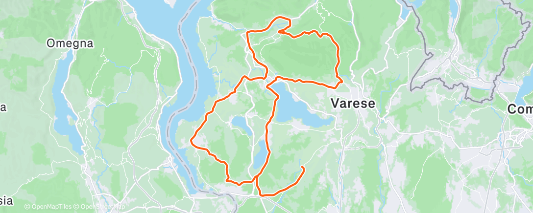 Map of the activity, 6000