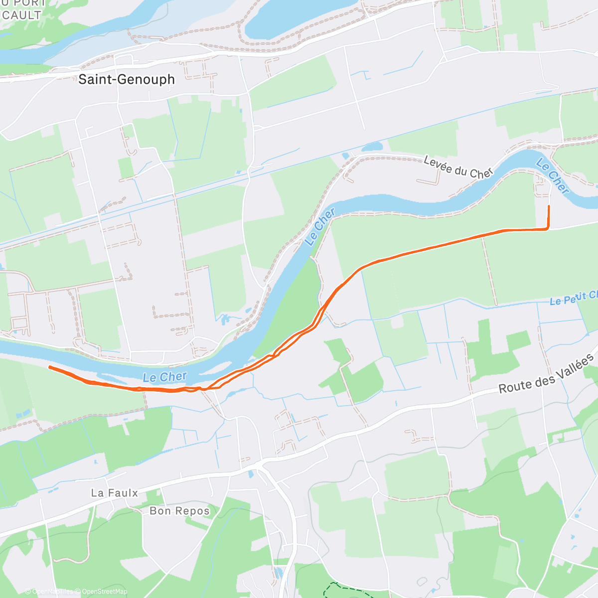 Map of the activity, CAP familiale de Noël