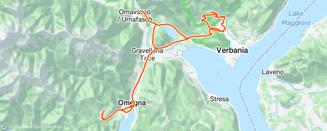 Map of the activity, Morning Ride