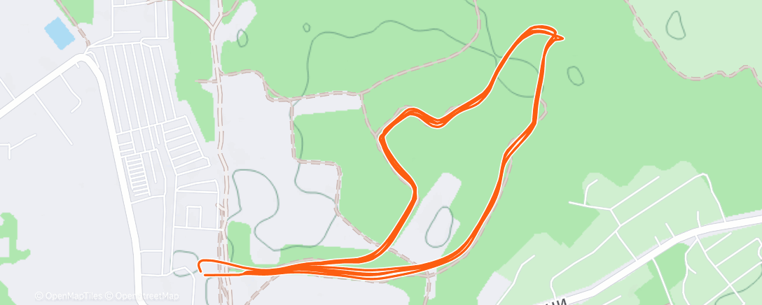 Map of the activity, Утренняя морозная ❄️