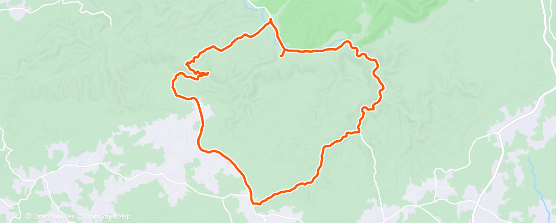 Map of the activity, Shawsville